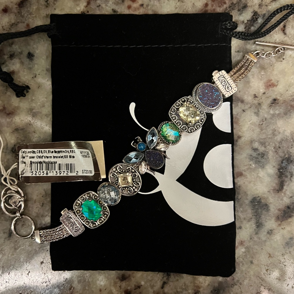 Lori Bonn “Flower Child” Charm Bracelet